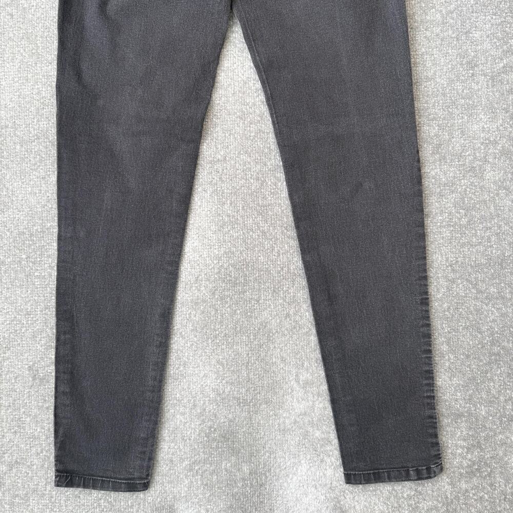 Democracy Jeans Womens 4 Black Gray Ab Technology Jegging Skinny Stretch Denim - Picture 11 of 12